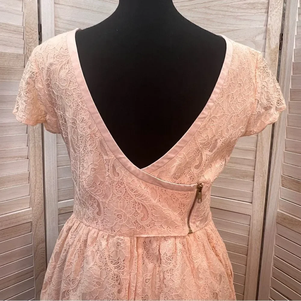 H&M Conscious Collection Lace Overlay Dress 10